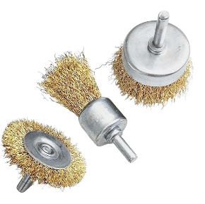 Conjunto de Escovas de Aço Circular com 6 Peças Bomvink BOM-5656