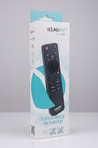Controle Remoto com Comando de Voz Compatível com TV LG e LG Channels Lelong LE-7668