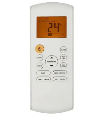 Controle Remoto Compatível com Ar Condicionado Elgin Lelong LE-7319