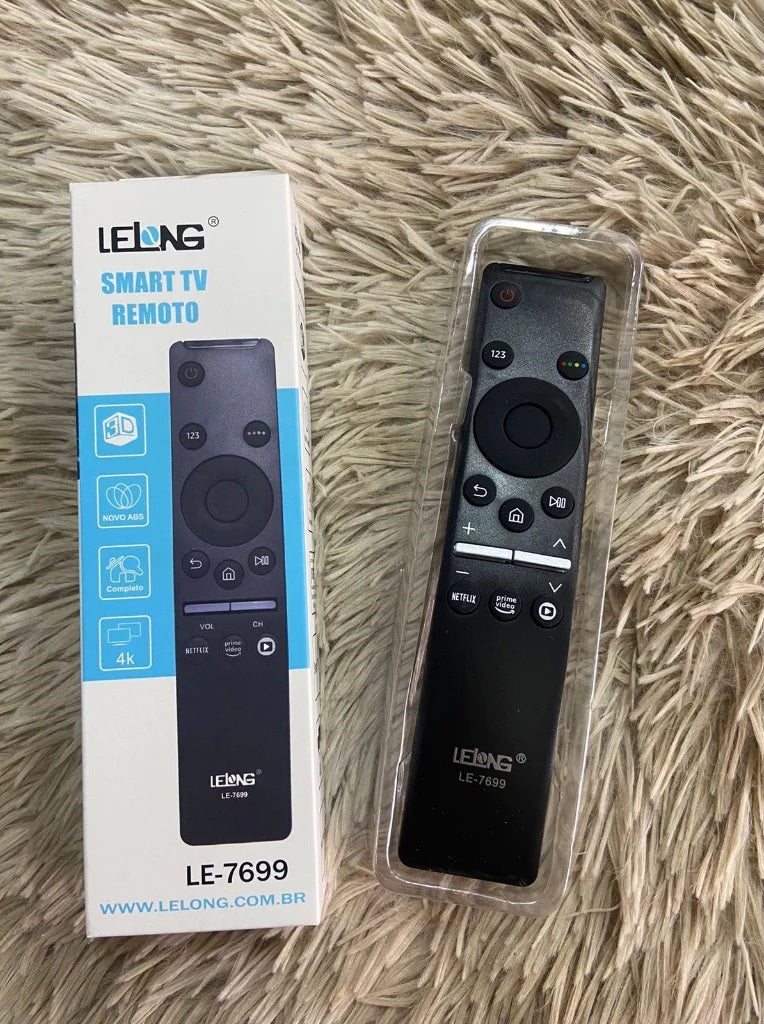 Controle Remoto Compatível com Smart TV Samsung Lelong LE-7699