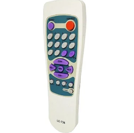 Controle Remoto Compatível com TV Aiko Lelong LE-736