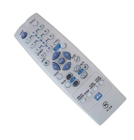 Controle Remoto Compatível com TV Gradiente com Rádio FM VC-249