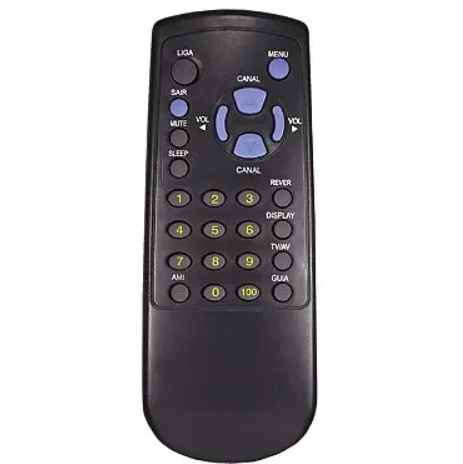 Controle Remoto Compatível com TV Sharp Lelong LE-7122