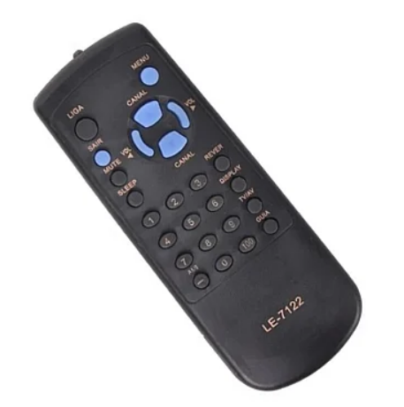 Controle Remoto Compatível com TV Sharp Lelong LE-7122