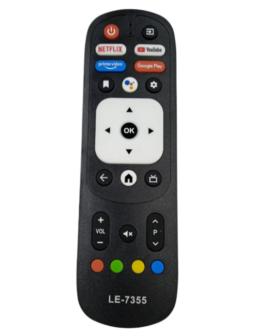 Controle Remoto Compatível com Receptor Vizzion Lelong LE-7355