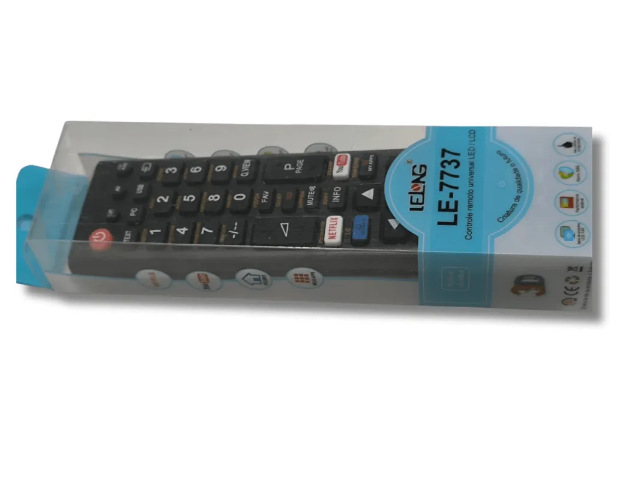 Controle Remoto Universal para Smart TV Lelong LE-7737