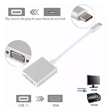 Conversor Type-C Para VGA It-Blue LE-4118