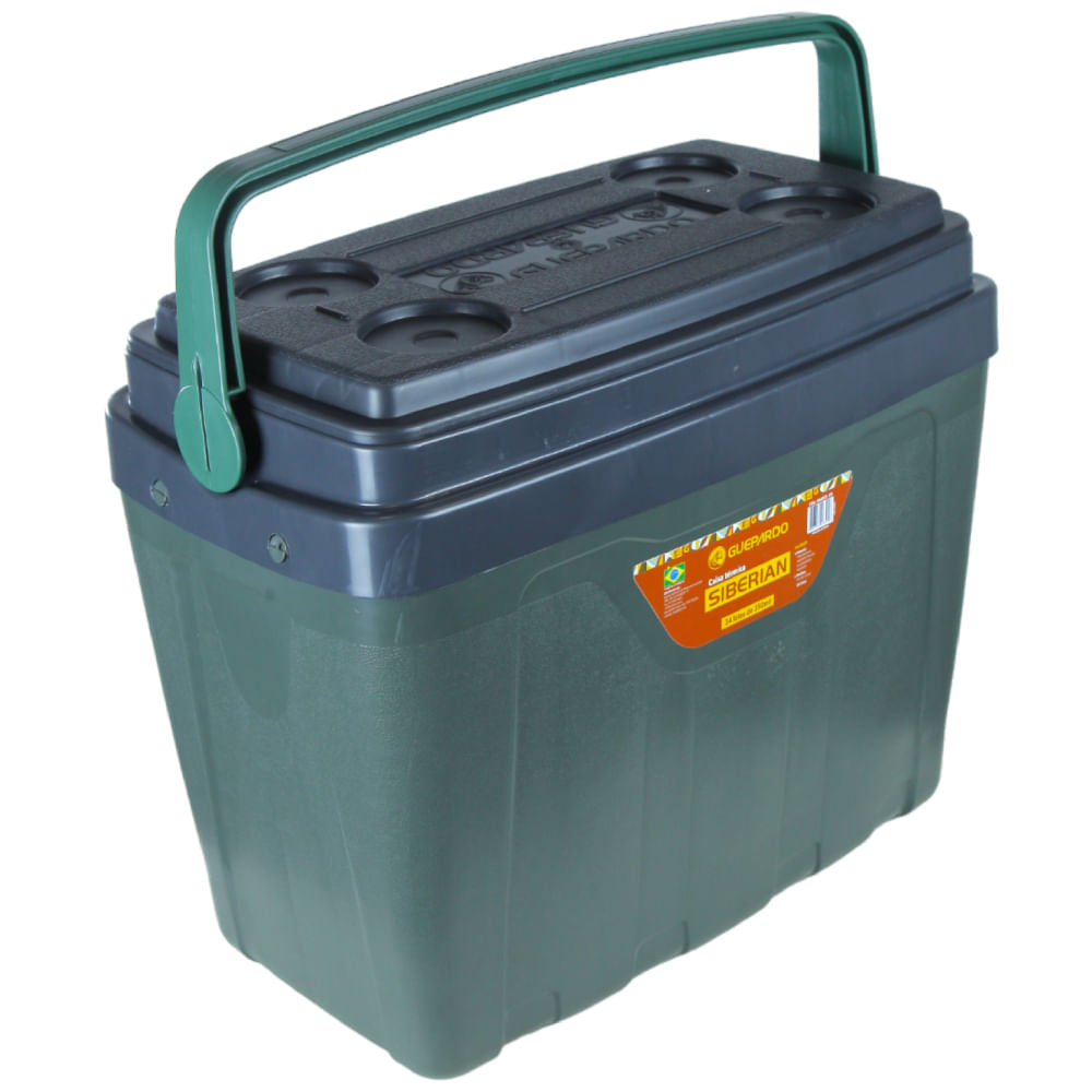 Caixa Térmica Cooler Siberian 25 Litros Guepardo 34 Latas