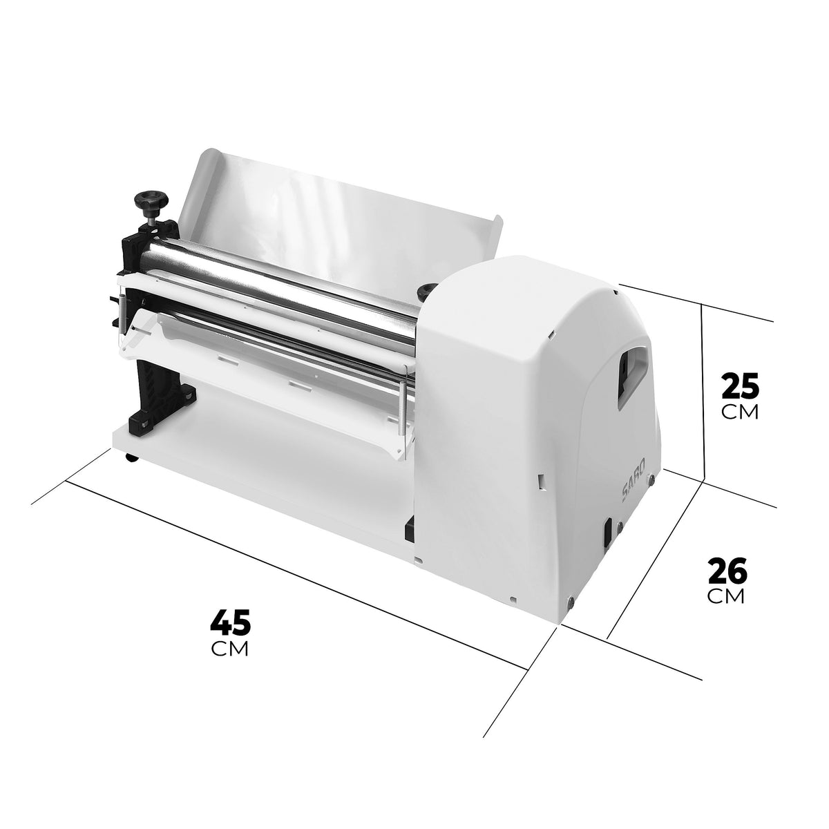 Cilindro Elétrico Standard Antiaderente 30 cm Saro CSA3011 1/3 CV 127V