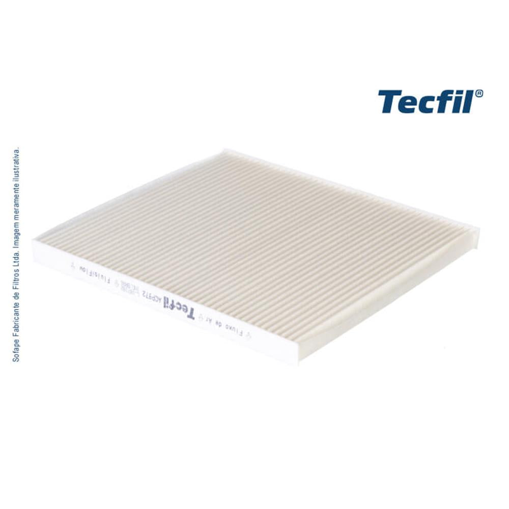 Filtro de Cabine Tecfil ACP972 Hyundai HB20/HB20 S/HB20 X/Veloster/IX35/Tucson, Kia Sportage/Carens/Cerato, Jac T50/T60/T40/T5