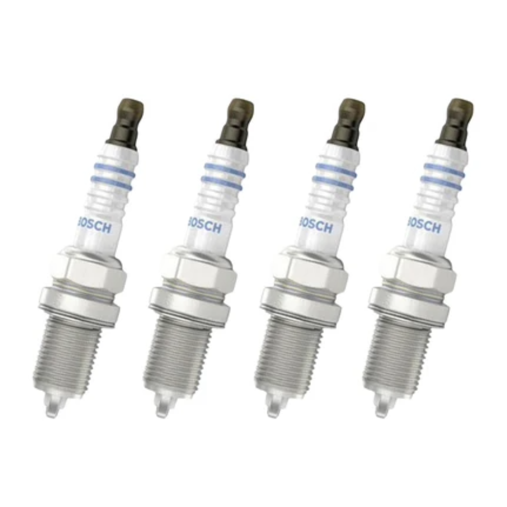 Vela Ignição Super Plus Bosch F000KE0P19 Caixa com 4 Fiat Strada/Punto/Idea/Grand Siena/500/Linea/Bravo/Mobi/Palio/Palio Weekend/Siena/Doblo