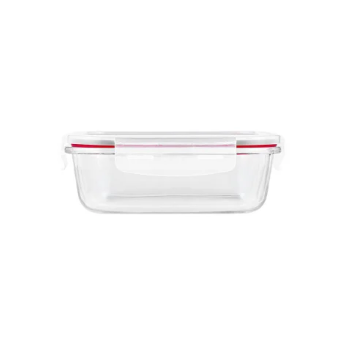 Pote Hermético Vidro 1L Transparente com Tampa Plasvale