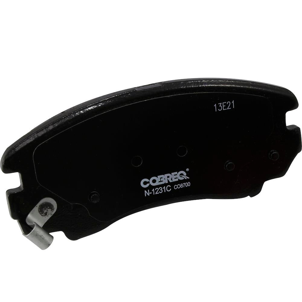 Pastilha de Freio Cobreq N-1231C Hyundai Tucson/Sonata/Azera, Kia Sportage/Magentis/Cadenza/Soul