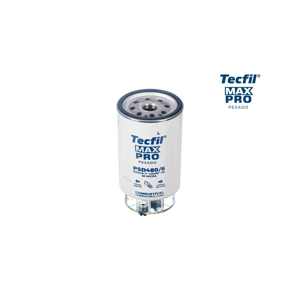 Filtro de Combustível Tecfil PSD480/6 Iveco Stralis HI-WAY/Trakker/Stralis HD/Stralis 400/Stralis 740/Stralis 380/Stralis Rst/Stralis HI-ROAD