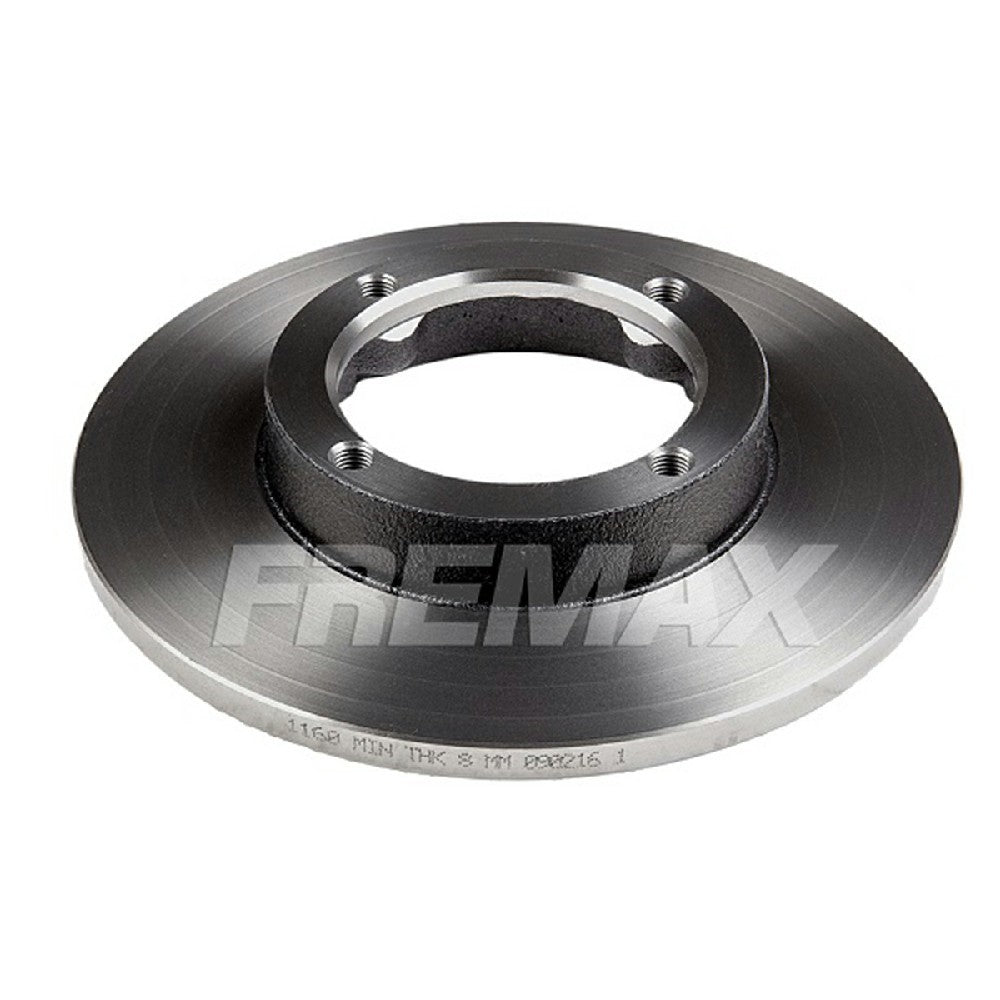 Disco de Freio Sólido Dianteiro Fremax BD1160 Caixa com 2 Hafei Towner Junior