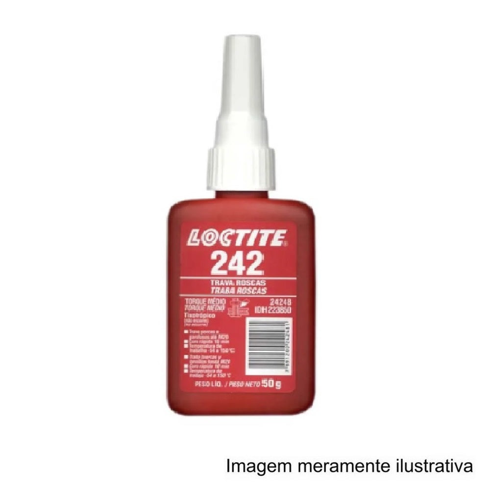 Loctite 242 - 10g Loctite 284483 Universal Máquinas Agrícolas/Caminhões/Ônibus/Motos/Automovéis e Utilitários Leves