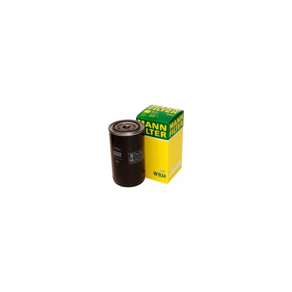 Filtro Blindado Óleo Lubrificante Mann-filter W934 Massey Ferguson MF 9130 Plus/MF 265 4X4 E/MF 290 4X2/MF 275 4X4 E/MF 275 4X2/MF 275 4X4