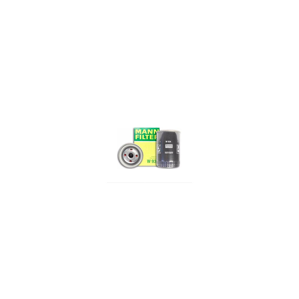 Filtro Blindado Óleo Lubrificante Mann-filter W934 Massey Ferguson MF 9130 Plus/MF 265 4X4 E/MF 290 4X2/MF 275 4X4 E/MF 275 4X2/MF 275 4X4