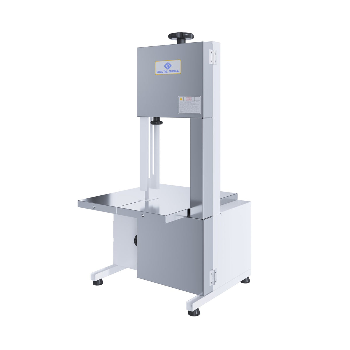 Serra Fita Semi Inox 1,80 m Mesa Fixa 1/3 CV Bivolt Delta Grill DG-1037