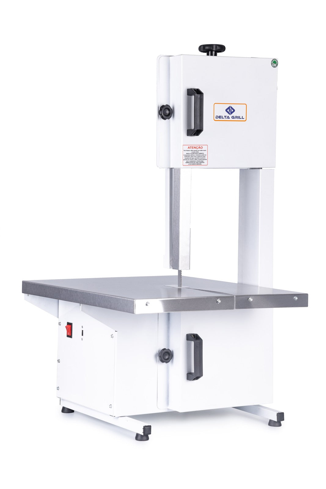 Serra Fita Branca 1,80 m Mesa Fixa 1/3 CV Bivolt Delta Grill DG-1038