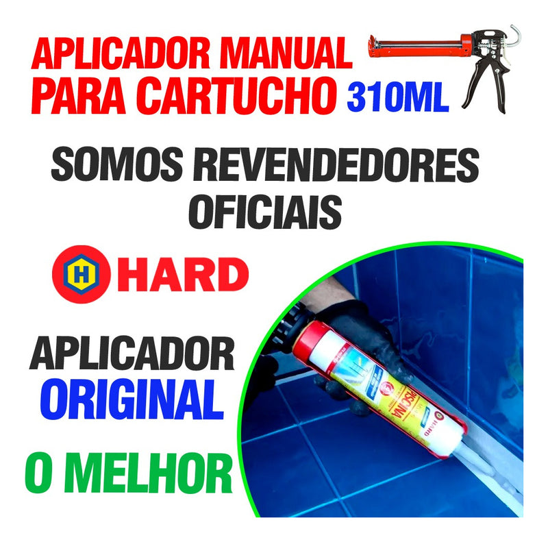 Pistola Aplicadora Para Tubo De Silicone Reforçado Hard