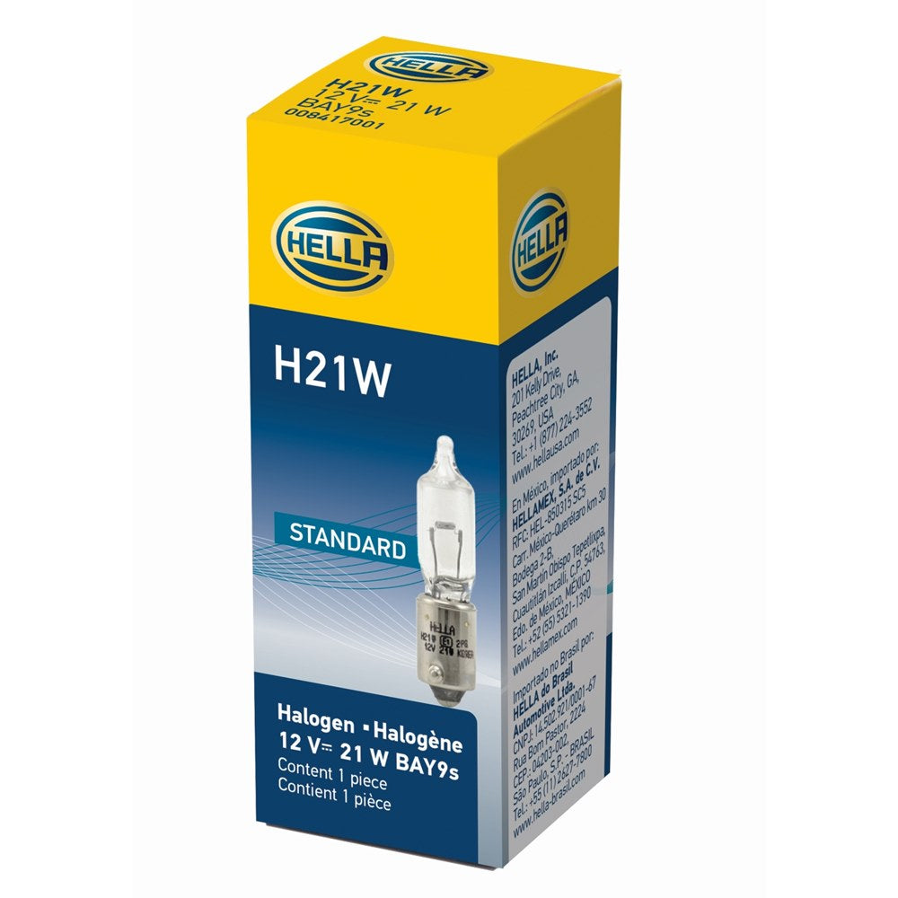 Lâmpada 12v 21w Bay9s T2.75 H21 Hella H21W Audi R8, Universal Motos/Máquinas Agrícolas/Automovéis e Utilitários Leves