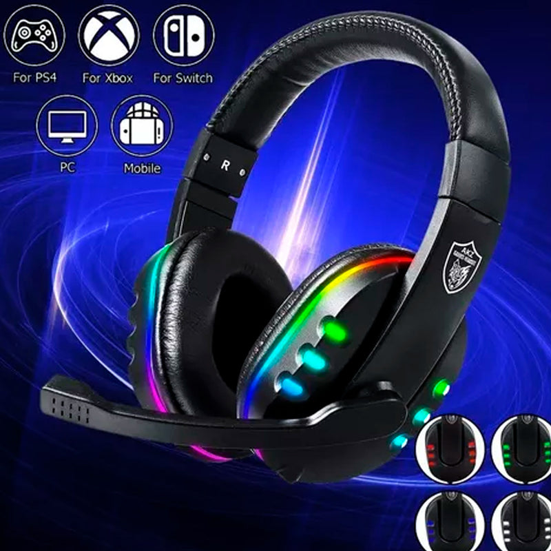 Headset Gamer Rgb Usb P2 Para Ps4 Pc Xbox / One B-Max Bm216