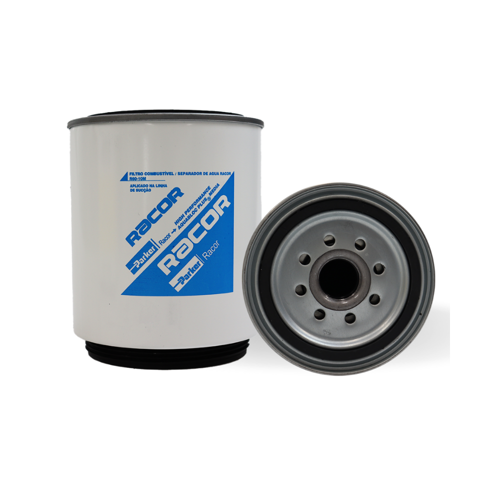 Filtro de Combustível Separador Água Racor R60-10M Agrale MA 8.5T/9200/MA 7.5T, Iveco Eurocargo/Powerstar, VW 16.210 CO/14-180/17.210 OD