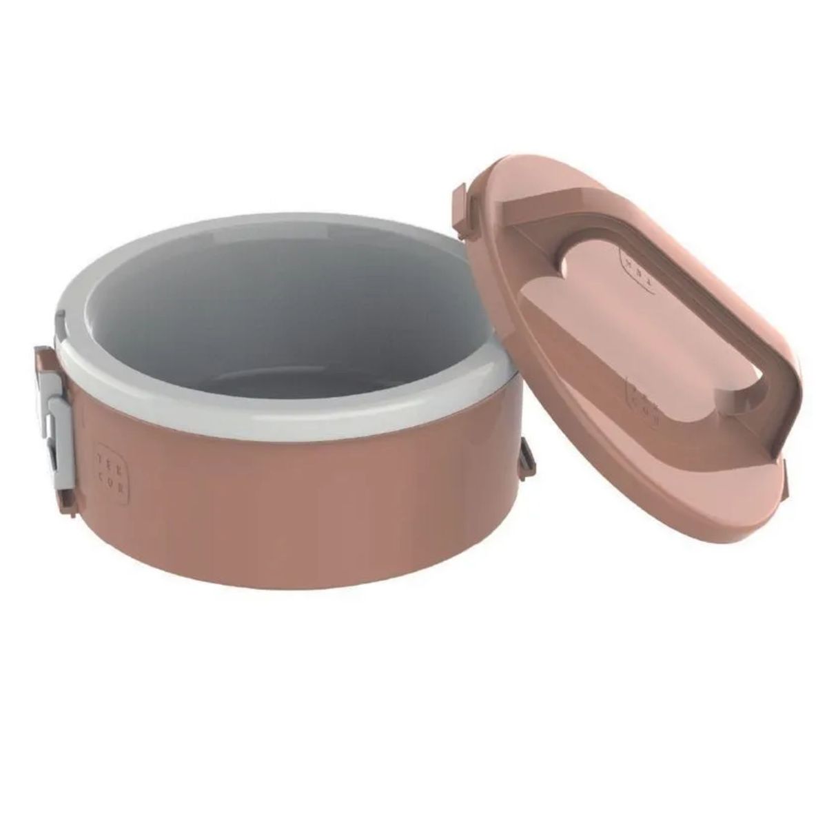 Marmita Térmica 1,5 L Sem Divisória Mocca Tekcor Soprano