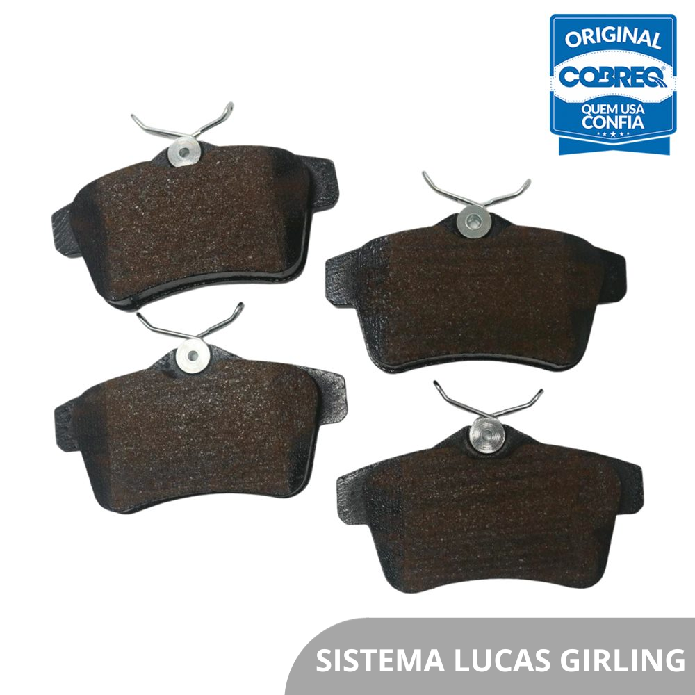 Pastilha de Freio Cobreq N-1183 Citroen DS5/DS4/C4, Peugeot 3008/5008/308/Rcz/508