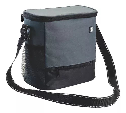 Bolsa Termica Tropical 7,5l Preto/cinza - Soprano