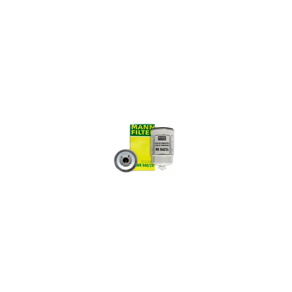 Filtro de Combustível Mann-filter WK940/24 Massey Ferguson MF 5650 Advanced/MF 34 G/MF 86/MF 250/MF 38 G/MF 660 4X4/MF 250 XF/MF 270 4X2/MF 297 4X4