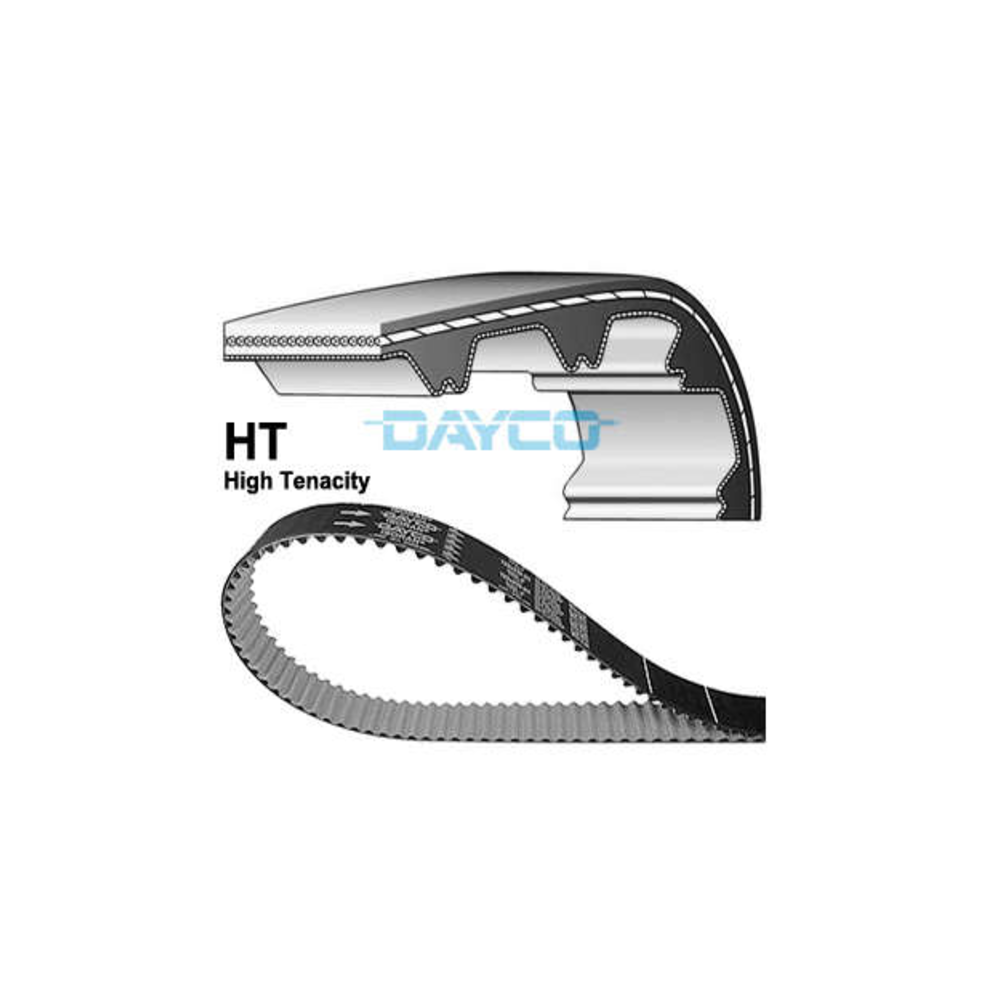 Correia Sincronizadora Dayco 132SP270HT Renault Kangoo/Clio/Sandero/Logan/Duster/Megane/Symbol/Scenic/Fluence/Gran Tour/Oroch, Nissan Livina