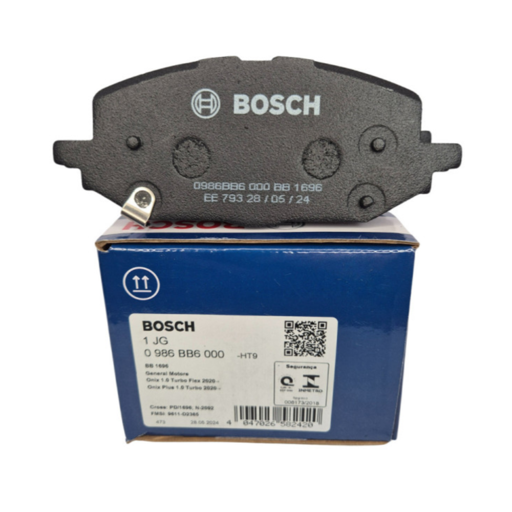Pastilha - Bb1696 Bosch 0986BB6000 GM Onix/Onix Plus