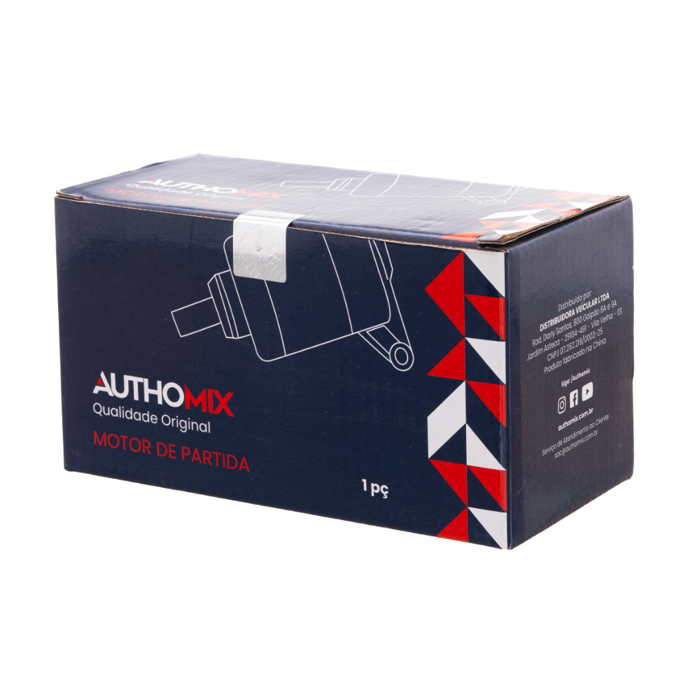 Motor de Partida Authomix MP2005530 Yamaha YBR 125/XTZ 125/TT-R 125/YBR 125 Factor