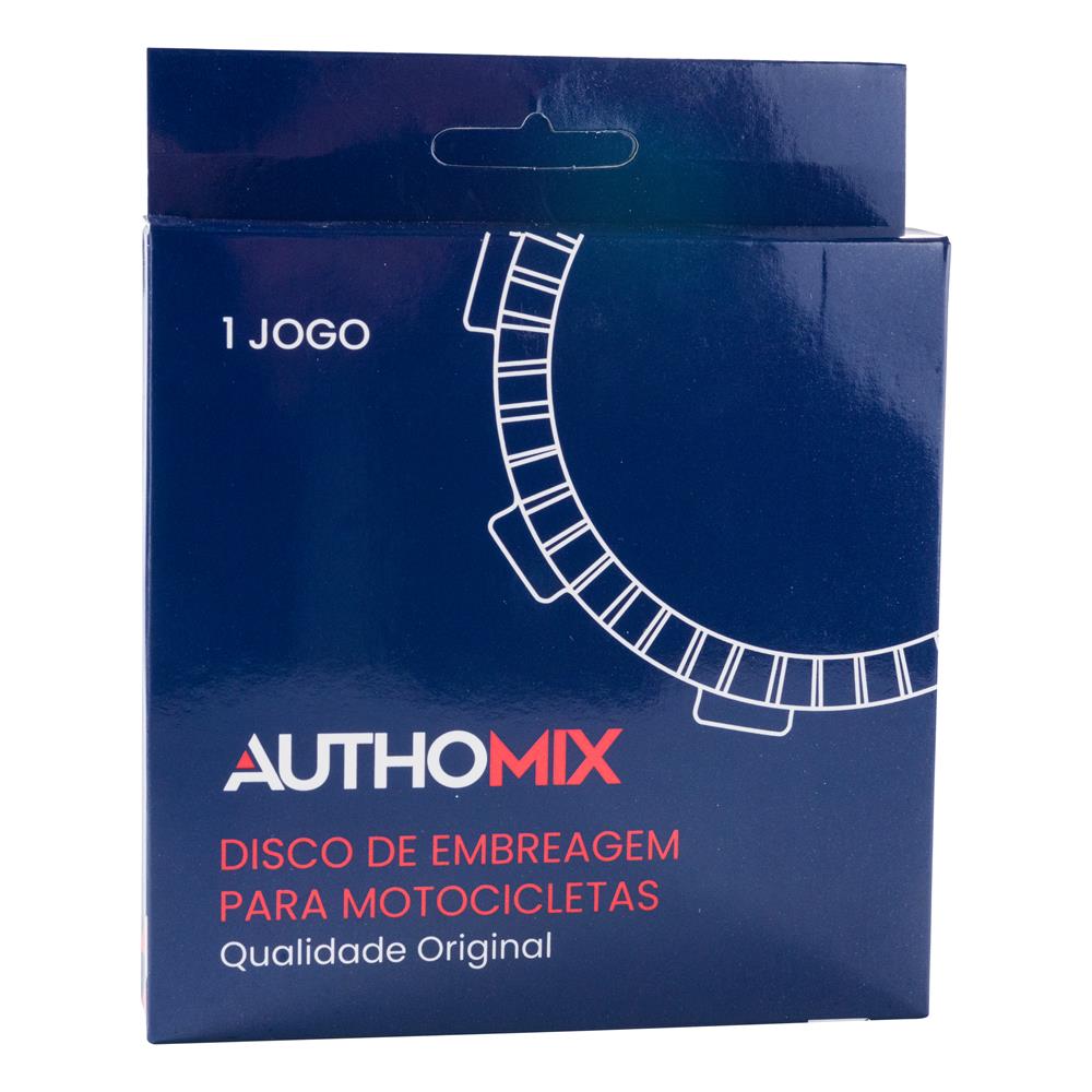 Disco de Embreagem Authomix DE20002 Yamaha YBR 125/XTZ 125