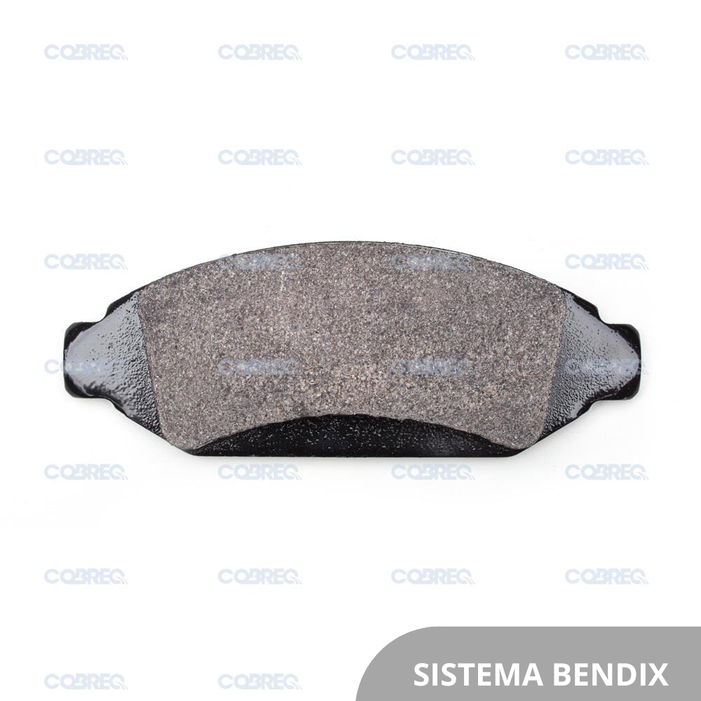 Pastilha de Freio Cobreq N-109 Ford F-1000/F-2000, GM A-10/Veraneio/Bonanza/C-10/A-20/D-20/C-20/D-10/C-100
