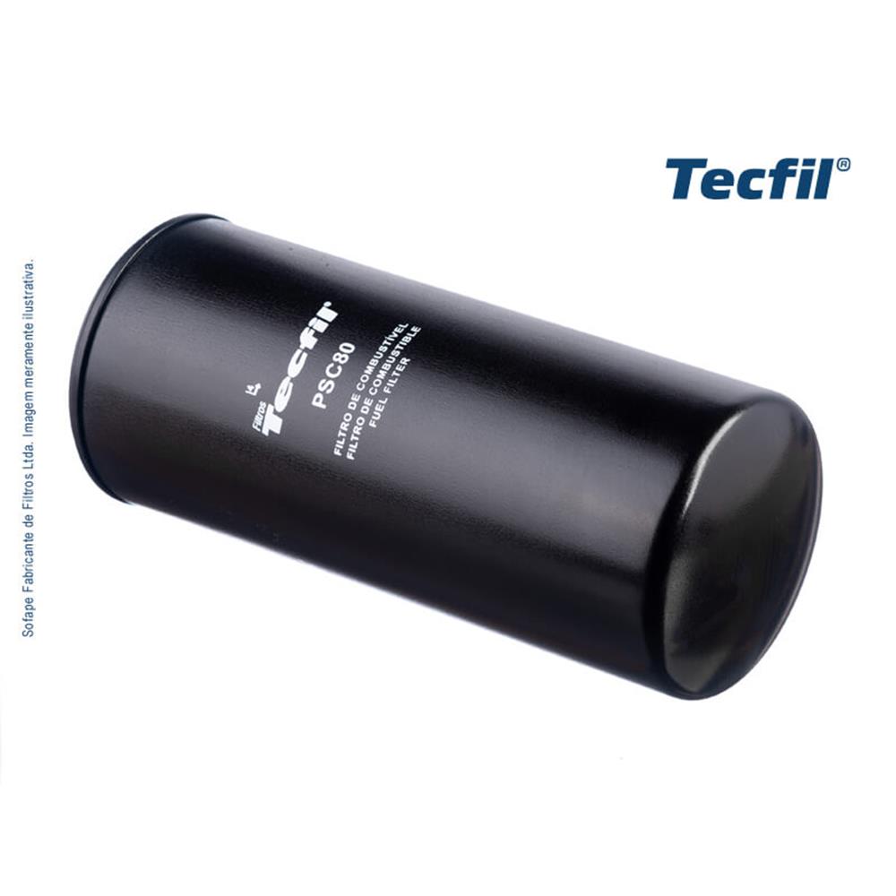 Filtro de Combustível Tecfil PSC80 Volvo FH 12 380/B 12/FH 420/FM 370/Fmx 420/FH 520/FH 480/Fmx 370/Fmx 440/FM 480/FH 500/B360S/FH 440/FM 460/FM 380