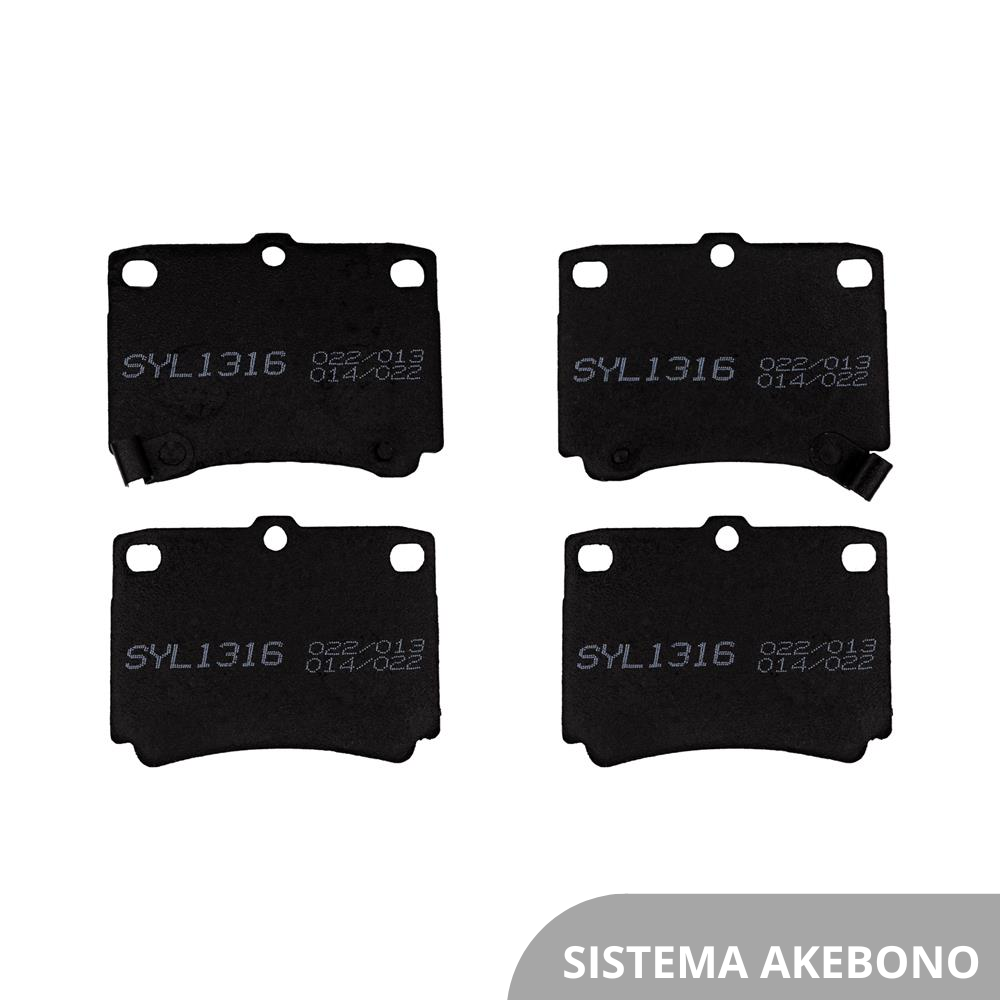 Pastilha de Freio Syl 1316 Mitsubishi Pajero