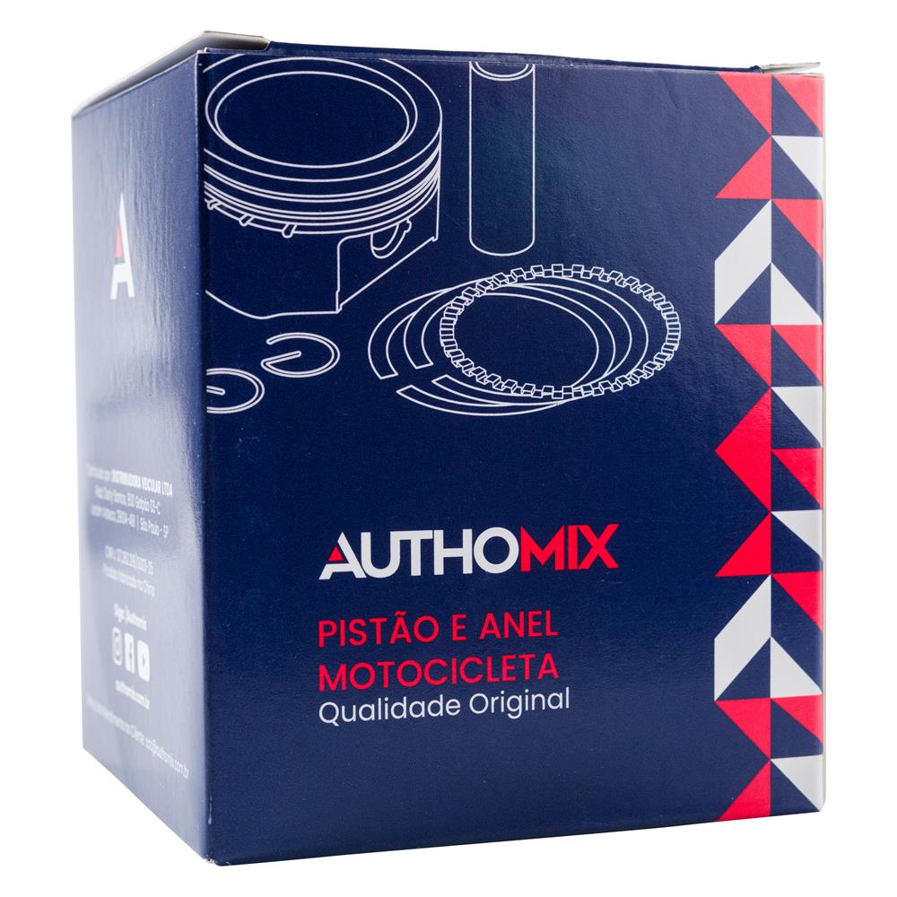Pistão e Anel Authomix PA79200-STD Honda Cbx 200 Strada/XR 200R