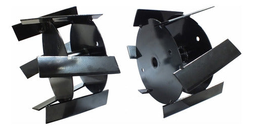 Conjunto D Enxada Rotativa P Roçadeira Multifuncional Vrc430