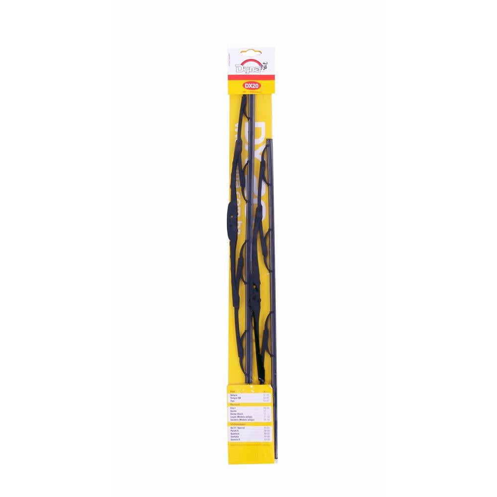 Palheta Dx Dianteira (Par) Dyna DX20 Renault Sandero/Clio, Mitsubishi Pajero, VW Gol, Volvo 850, Alfa Romeo 155
