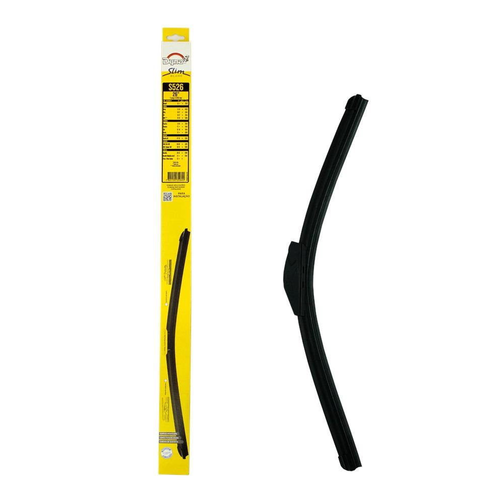 Palheta Nova Slim+ Dyna S526 Honda Civic/City/Fit/HR-V/CR-V/WR-V, Hyundai Elantra/Creta/Tucson/Azera/Santa FÉ/I30/Sonata/Veloster