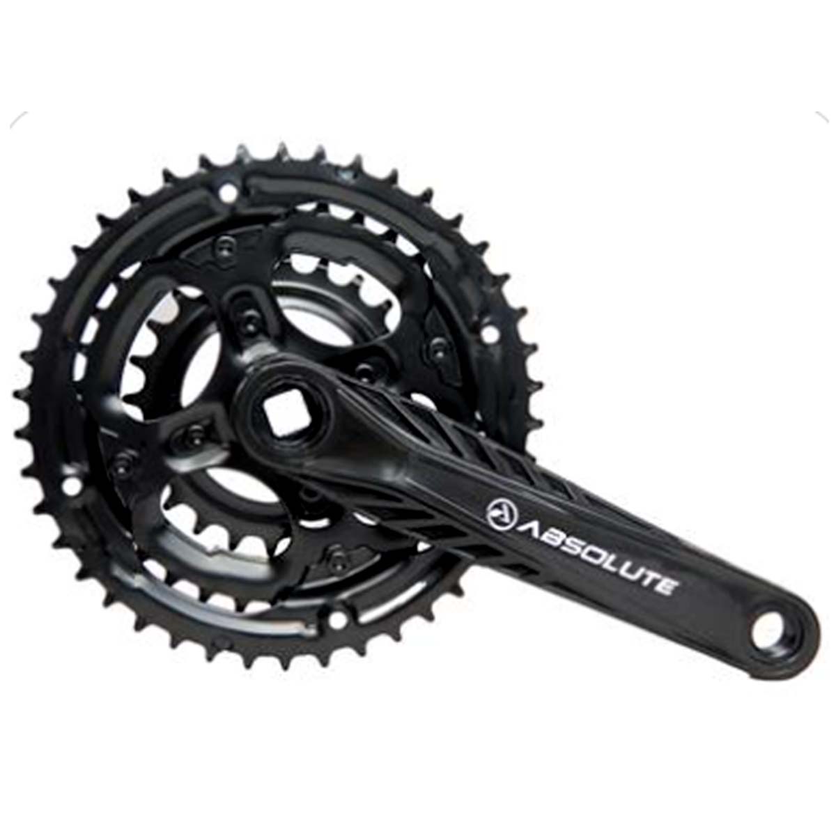 Pedivela Absolute 24/34/42D 170mm Aço Preto s/ Corrente