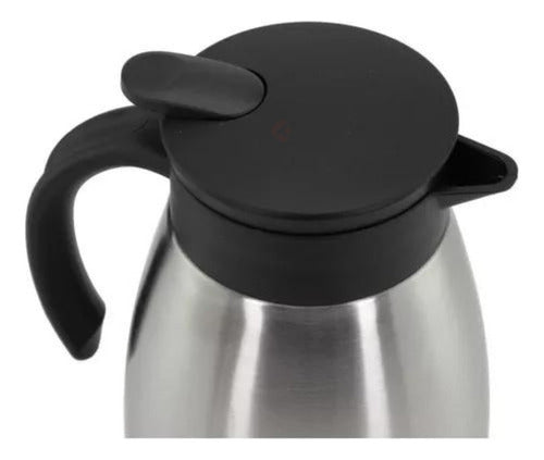 Bule Inox Elegance Garrafa Térmica Para Chá Café Água 500ml