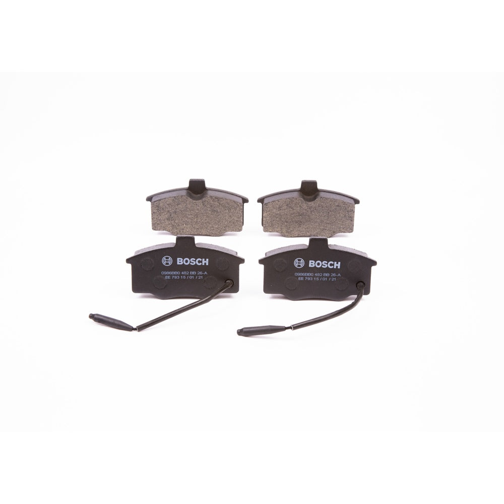 Pastilha - Bb26-a Bosch 0986BB0482 Fiat Uno/Prêmio/Elba/Fiorino, Ford Verona
