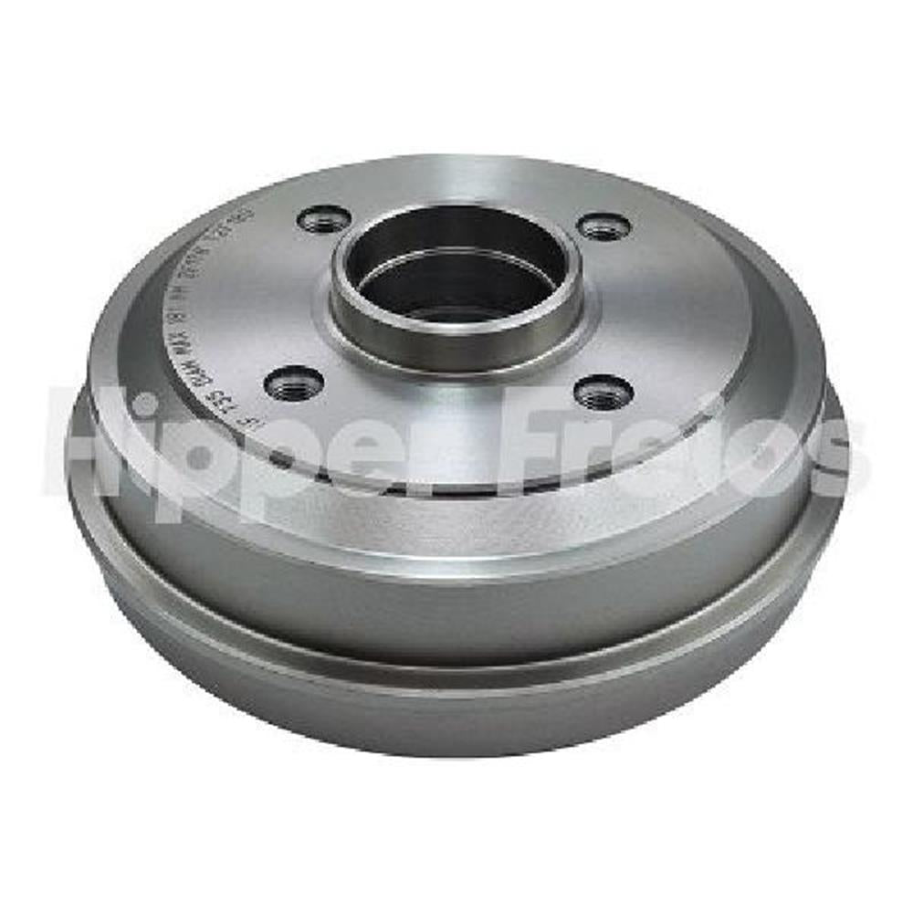 Tambor de Freio com Cubo Traseiro Hipper Freios HF 735 Caixa com 2 Peugeot 207/206/106, Citroen AX