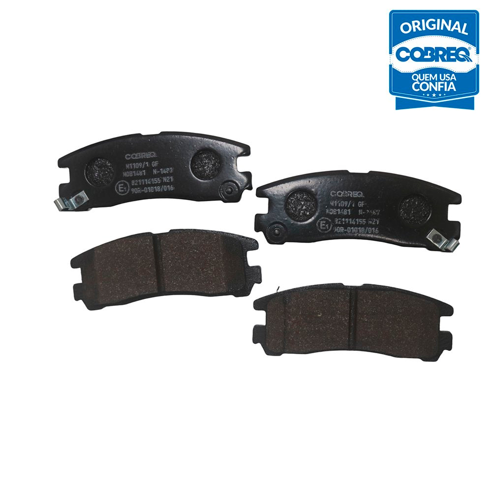 Pastilha de Freio Cobreq N-1487 Mitsubishi Pajero/Eclipse/Galant/Space Wagon, Chrysler Sebring