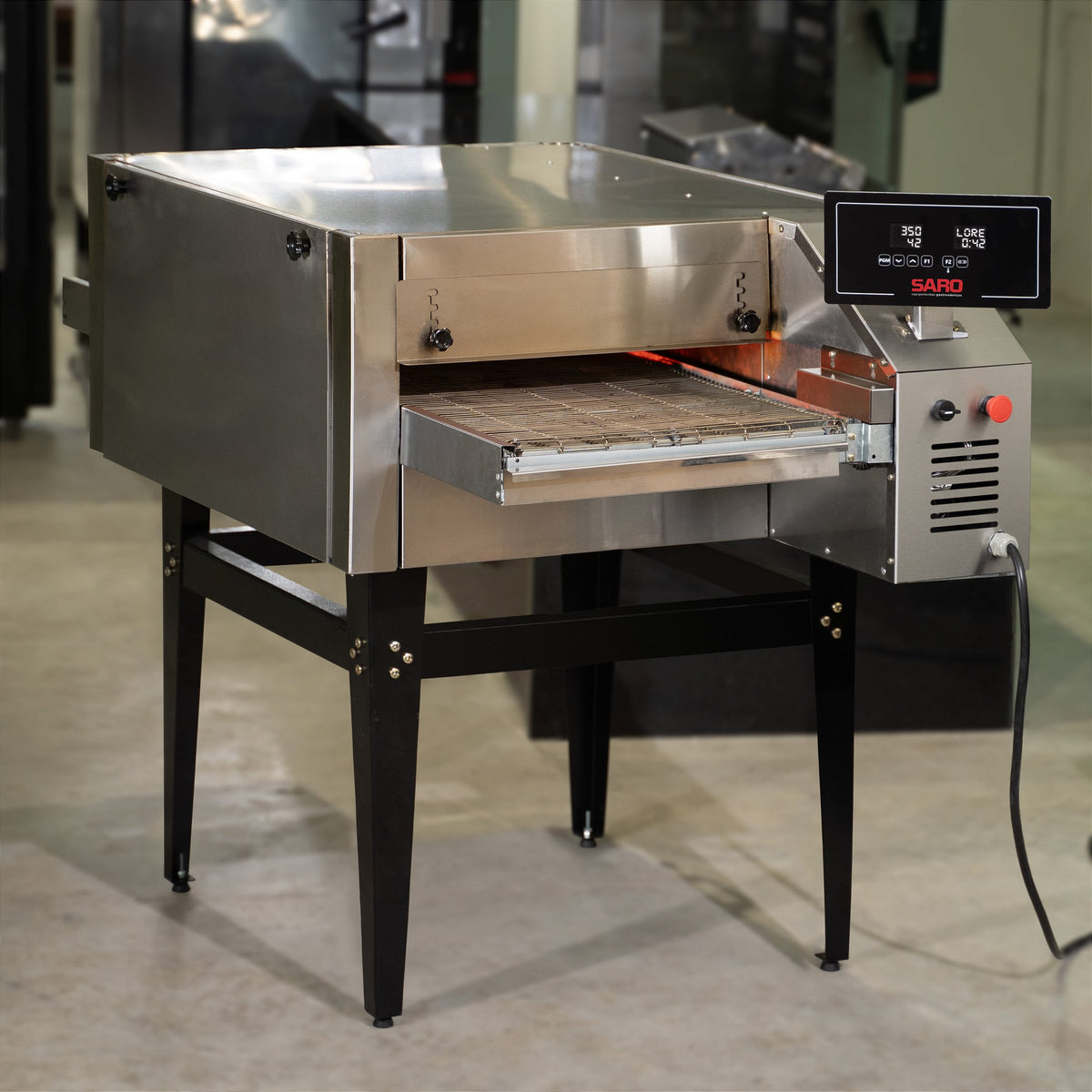 Forno de Esteira Industrial para Pizza a Gás GLP Saro FEI50GLP 50 cm