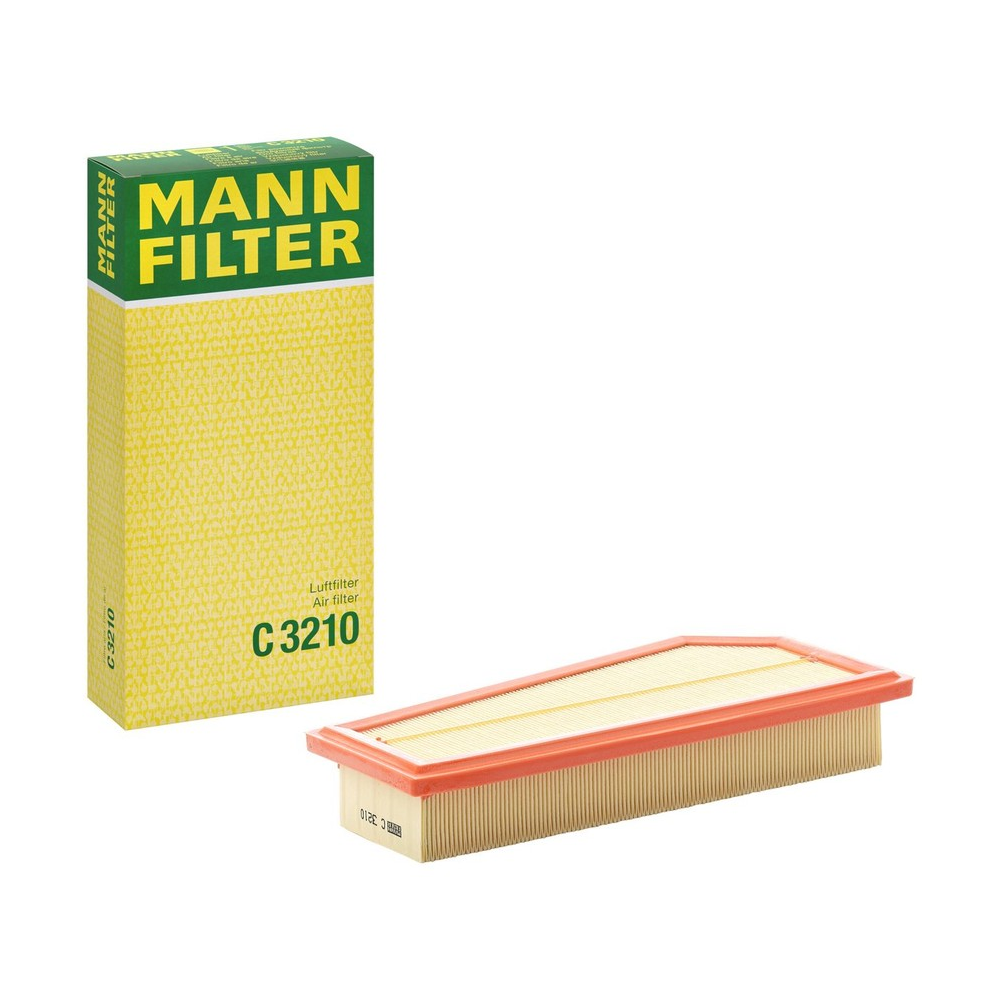 Elemento Filtrante do Ar Mann-filter C3210 Mercedes C-CLASS/E-CLASS/SLK-CLASS, Br Jinma 200
